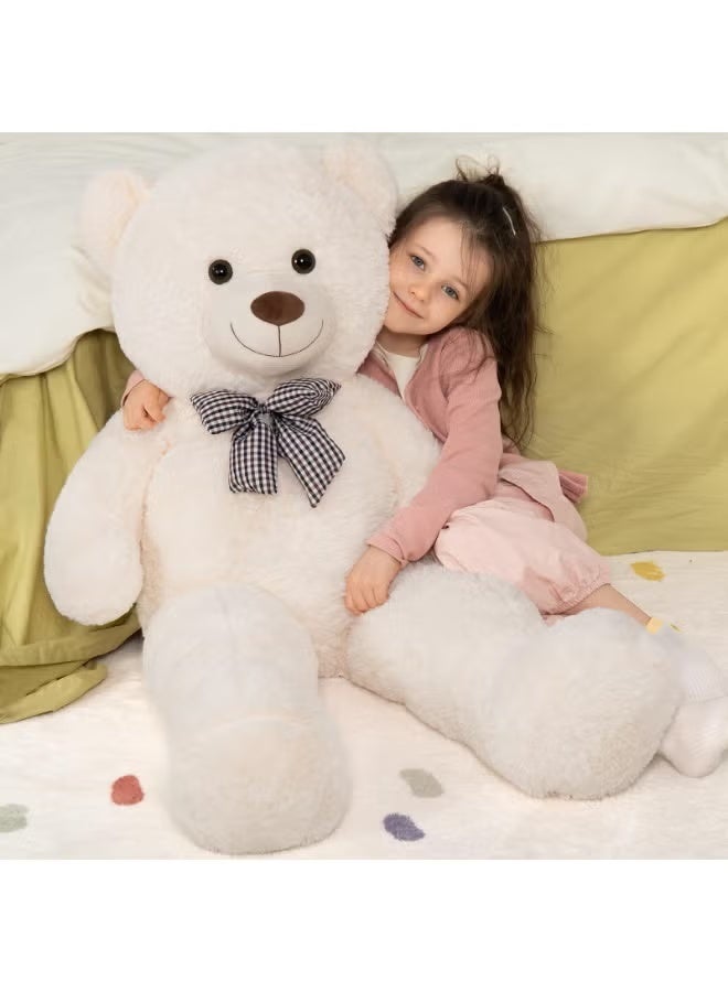 YelaJoy Giant Teddy Bear Plush Toy - Ultra Soft & Cute Large Stuffed Animal 100cm, Perfect for Anniversary, Birthdays, Valentines Day Gifts (Kids, Couples, Family) - Image 2